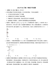 湖南省岳阳市临湘市第二中学2023-2024学年高一下学期6月月考物理试题