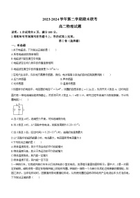 河北省邢台市内丘县四校联考2023-2024学年高二下学期6月期末物理试题(无答案)