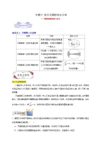 【暑假衔接】高中物理新高三（高二升高三）暑假自学讲义 专题06 航天问题的综合分析（教师版+学生版）