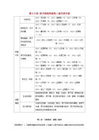 2024届鲁科版新教材高考物理一轮复习教案第十六章原子结构和波粒二象性原子核第1讲光电效应波粒二象性