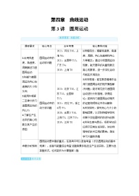 2025年高考物理一轮复习讲义学案 第四章　曲线运动 第三讲　圆周运动