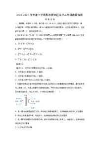 [物理][期末]湖北省武汉市新洲区2023-2024学年高二下学期6月期末试题(解析版)