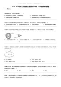 [物理][期中]2023_2024学年天津滨海新区塘沽滨海中学高一下学期期中物理试卷