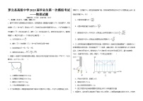 2025届黑龙江省鹤岗市萝北县高级中学高三上学期模拟预测物理试题