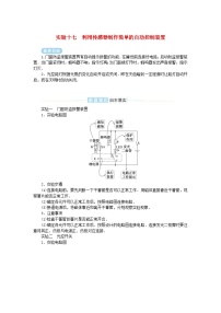 2025版高考物理全程一轮复习专题练习第十三章实验十七利用传感器制作简单的自动控制装置