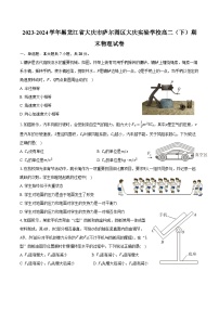 2023-2024学年黑龙江省大庆市萨尔图区大庆实验学校高二（下）期末物理试卷（含答案）