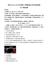 陕西省咸阳市2023-2024学年高一下学期7月期末考试物理试题（原卷版+解析版）