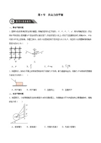 人教版 (2019)必修 第一册5 共点力的平衡课堂检测