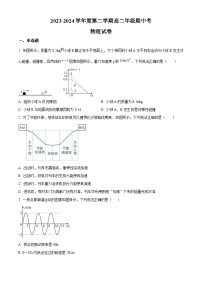 广东省湛江市部分学校2023-2024学年高二下学期期中考试物理试卷（原卷版+解析版）