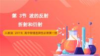 高中物理人教版 (2019)选择性必修 第一册3 波的反射、折射和衍射试讲课课件ppt