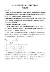 河南省鹤壁市鹤壁市高中2024-2025学年高二上学期开学物理试题（原卷版+解析版）