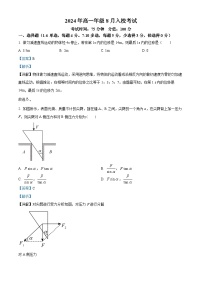 湖南省邵阳市第二中学2024-2025学年高二上学期入学考试物理试题（解析版）