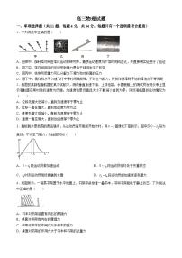 江苏省扬州大学附属中学2024-2025学年高三上学期开学考试物理试题(无答案)