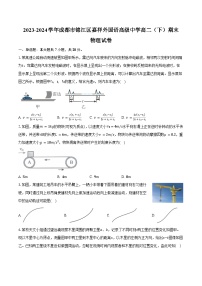 2023-2024学年四川省成都市锦江区嘉祥外国语高级中学高二（下）期末物理试卷（含答案）