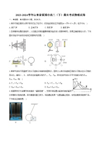 2023-2024学年山东省淄博市高二（下）期末考试物理试卷（含答案）