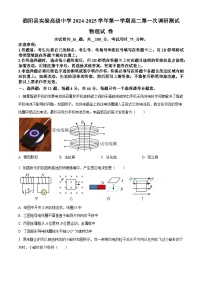 江苏省宿迁市泗阳县实验高级中学2024-2025学年高二上学期开学考试物理试题（原卷版+解析版）