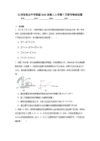 江西省重点中学联盟2025届高三上学期7月联考物理试题（附答案解析）