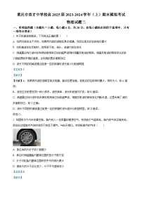 重庆市育才中学2023-2024学年高二下学期期末复习物理（二）试题（Word版附解析）