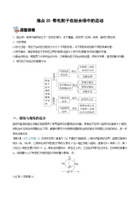 新高考物理一轮复习重难点练习难点20 带电粒子在组合场中的运动（2份打包，原卷版+解析版）