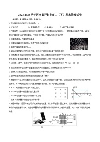 2023-2024学年河南省开封市高二（下）期末物理试卷（含答案）
