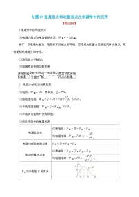 高考物理二轮复习讲义（讲与练）专题05 能量观点和动量观点在电磁学中的应用 【讲】（2份打包，原卷版+解析版）