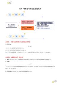 物理必修 第三册3 电势差与电场强度的关系课时作业