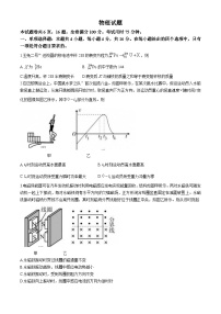 福建省漳州市2025届高三上学期第一次教学质量检测物理试题（Word版附答案）