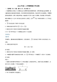 湖南省岳阳市临湘市2025届高三上学期9月月考物理试题（Word版附解析）