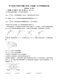 海南省省直辖县级行政单位华中师范大学琼中附属中学2024-2025学年高二上学期10月月考物理试题(无答案)