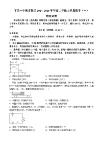 云南省大理白族自治州下关一中教育集团2024-2025学年高二上学期10月月考物理试题