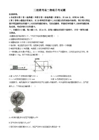 山东省烟台市莱州市第一中学2024-2025学年高二上学期10月月考物理试题(无答案)