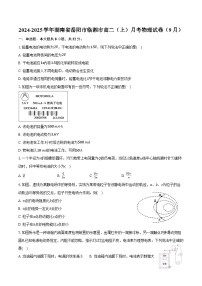 2024-2025学年湖南省岳阳市临湘市高二（上）月考物理试卷（9月）（含解析）