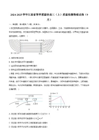 2024-2025学年江西省智学联盟体高三（上）质量检测物理试卷（9月）（含解析）