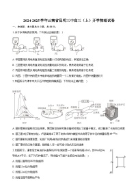 2024-2025学年云南省昆明三中高三（上）开学物理试卷（含答案）