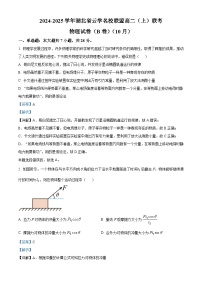 湖北省云学部分重点高中2024-2025学年高二上学期10月月考物理（B）试题（Word版附解析）