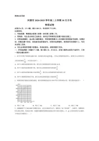 [物理]广东省河源市2024～2025学年高二上学期10月月考试题(有答案)
