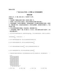 [物理]广东省河源市2024～2025学年高二上学期10月月考试题(有解析)