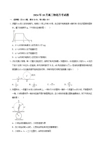 湖南省岳阳市汨罗市第一中学2024-2025学年高三上学期10月月考物理试题