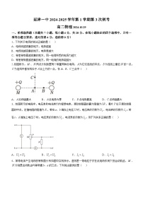 河南省新乡市延津县第一高级中学2024-2025学年高二上学期10月月考物理试题