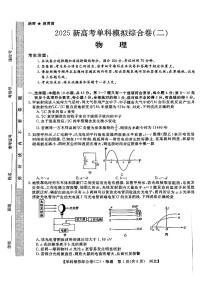 2025届河北省邯郸新高考单科模拟综合卷（二）-物理试题+答案