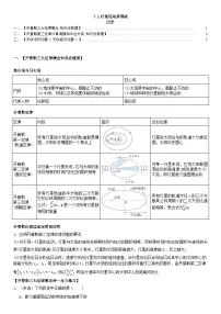高中物理人教版 (2019)必修 第二册第七章 万有引力与宇宙航行1 行星的运动随堂练习题