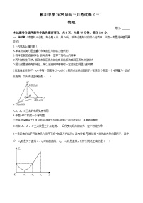 湖南省长沙市雅礼中学2024-2025学年高三上学期月考（三）物理试卷（Word版附解析）