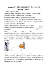 2024-2025学年黑龙江省哈尔滨师大附中高三（上）月考物理试卷（10月份）（含答案）