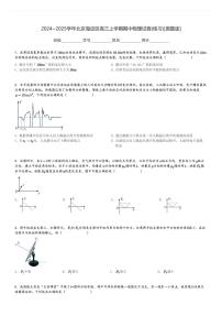 2024～2025学年北京海淀区高三上学期期中物理试卷(练习)[原题+解析版]