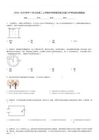 2024～2025学年11月北京高二上学期月考物理试卷(交道口中学检测)[原题+解析版]