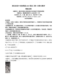 湖北省高中名校联盟2024-2025学年高三上学期11月月考物理试题（Word版附解析）