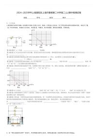 2024～2025学年上海普陀区上海市曹杨第二中学高二(上)期中物理试卷[原题+解析]