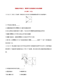 专练三  探究两个互成角度的力的合成规律（含解析）-【实验抢分】2025年高考物理二轮复习专练