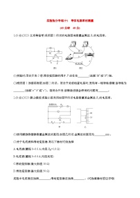 专练十  导体电阻率的测量（含解析）-【实验抢分】2025年高考物理二轮复习专练