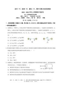 福建省泉州市四校2024-2025学年高二上学期11月期中联考物理试题